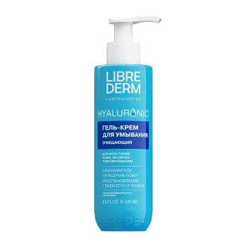 Гль-крем очищающий для умывания лица / Hyaluronic 200 мл