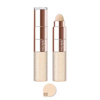 ALVIN D OR Консилер жидкий+спонж, тон 02 / 24H Full cover concealer 6 мл, фото 2