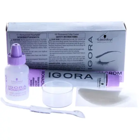 SCHWARZKOPF PROFESSIONAL Краска для бровей и ресниц, коричневый / IGORA BONACROM 15 мл + 10 мл - 1
