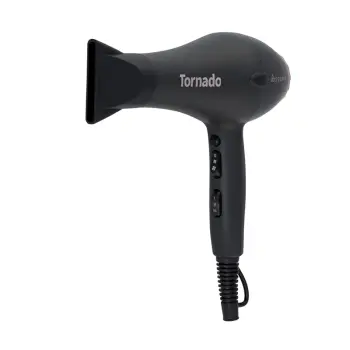 DEWAL PROFESSIONAL Фен серый ионизация 2 насадки / DEWAL PRO TORNADO, фото 5