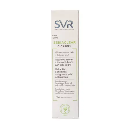 SVR Гель концентрированный против воспалительных элементов / Sebiaclear Cicapeel 15 мл - 3