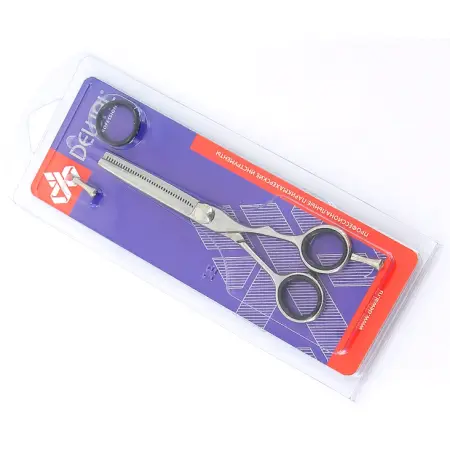 DEWAL PROFESSIONAL Ножницы парикмахерские филировочные 5,5 40 зубцов - 2