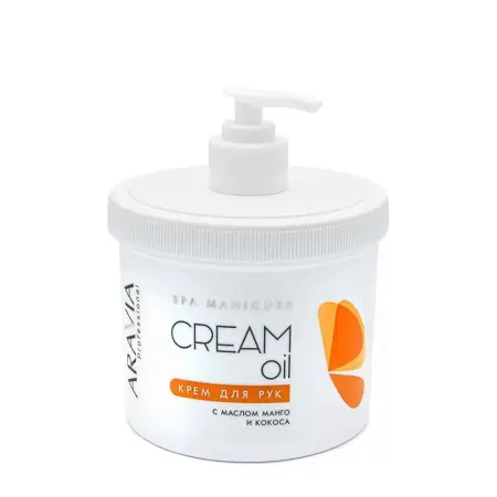 ARAVIA Professional Крем с маслом кокоса и манго для рук / Cream Oil 550 мл - 1