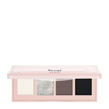PUPA Палетка теней для век, тон 005 насыщенный смоуки / VAMP! 4 EYESHADOWS PALETTE 5,2 гр, фото 1