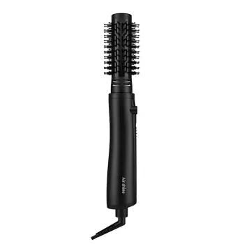 DEWAL PROFESSIONAL Фен-щетка Pro Air Shine черная, 2 насадки 38 и 50 мм, 1200 Вт, фото 2