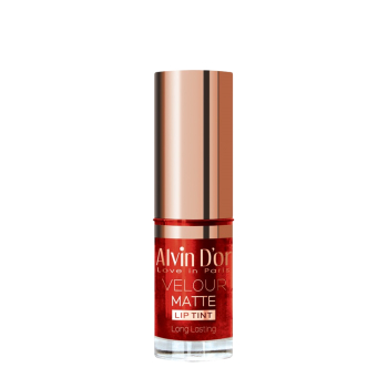 ALVIN D OR Тинт стойкий для губ с матовым финишем, тон 01 клюква / velour matt lip tint long lasting 5 мл, фото 1