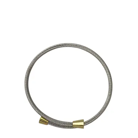 IWOU PROFESSIONAL Браслет Шнур с золотыми наконечниками - 1