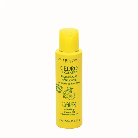 LERBOLARIO Гель для душа освежающий с ароматом цитрона / Calabrian Citron Refreshing Shower Gel 100 мл - 1
