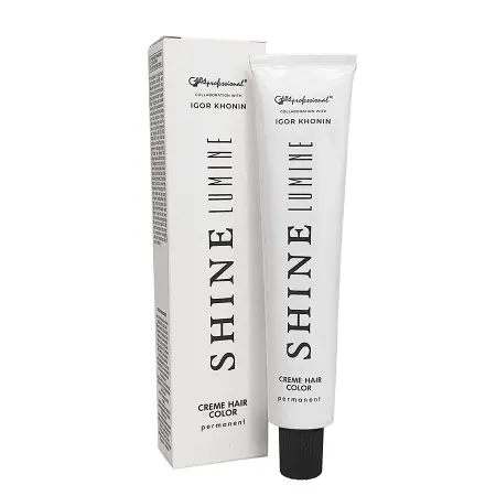 GERA Professional 6.19 крем-краска перманентная аммиачная для волос / Shine Lumine 60 мл - 2