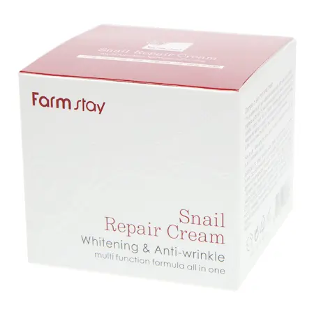 FARMSTAY Крем восстанавливающий с муцином улитки для лица / SNAIL REPAIR 100 г - 2