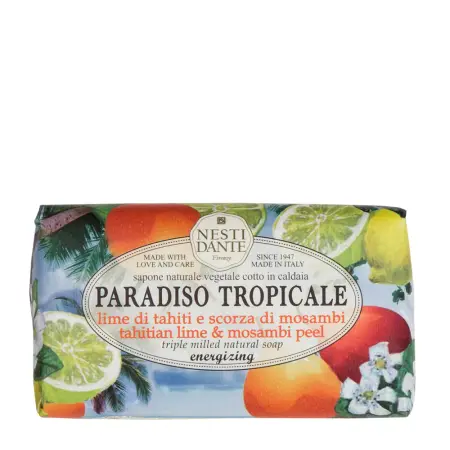 NESTI DANTE Мыло Лайм и мангустин / Lime di Tahiti & Scorza di Mosambi 250 гр - 1