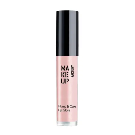 MAKE UP FACTORY Блеск для губ, 10 сладкий сироп / Plump & Care Gloss 4 мл - 1