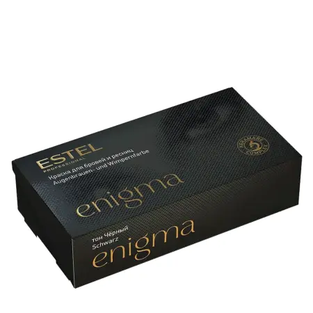 ESTEL PROFESSIONAL Краска для бровей и ресниц, черный / Enigma - 1
