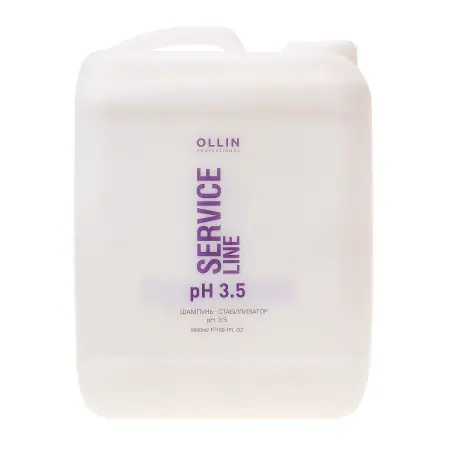 OLLIN PROFESSIONAL Шампунь-стабилизатор / SERVICE LINE Shampoo-stabilizer pH 3.5 5000 мл - 1