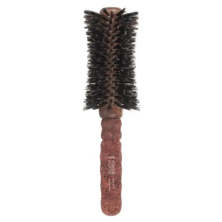 IBIZA HAIR Щетка вогнутая для укладки волос, диаметр 65 мм (красное пробковое дерево) - 1