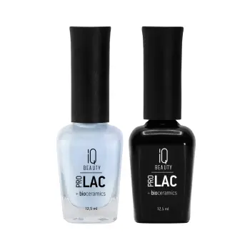 IQ BEAUTY 034 лак для ногтей укрепляющий с биокерамикой / Nail polish PROLAC + bioceramics 12.5 мл, фото 4