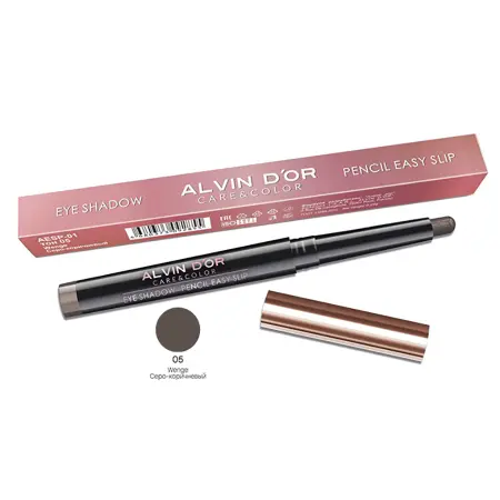 ALVIN D OR Тени-карандаш для век, тон 05 / Pencil easy slip wenge 0,29 гр - 2