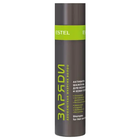 ESTEL PROFESSIONAL Активити-шампунь для волос и кожи головы / ЗАРЯДИ 250 мл - 1