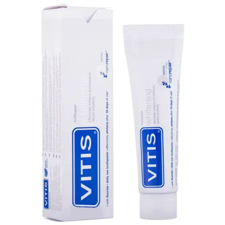 DENTAID Паста зубная отбеливающая Vitis Whitening 100 мл - 1