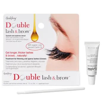 GODEFROY Масло-активатор роста бровей и ресниц, натуральная формула / Double Lash & Brow Organic Oil 3 мл, фото 2