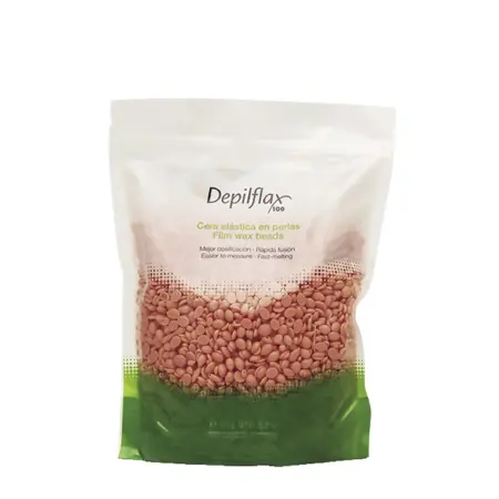 DEPILFLAX 100 Воск пленочный в гранулах, розовый / Pink Film Wax 250 г - 1