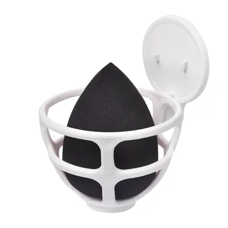 LIMONI Спонж для макияжа в наборе с корзинкой / Blender Makeup Sponge Black - 2