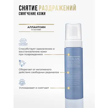STEBLANC Пенка воздушная для умывания / MICRO FOAM CLEANSER 200 мл, фото 5