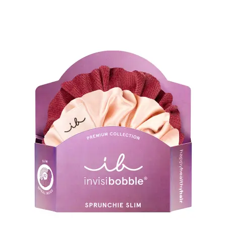 INVISIBOBBLE Резинка-браслет для волос / invisibobble SPRUNCHIE SLIM PREMIUM You make me blush - 1