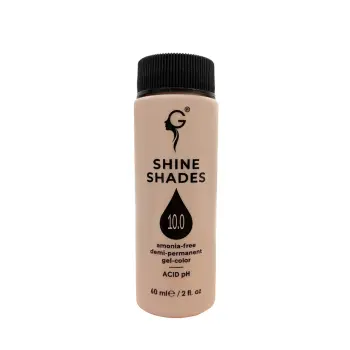 GERA Professional 10.0 гель-краситель для волос без аммиака / Shine Shades 60 мл, фото 2