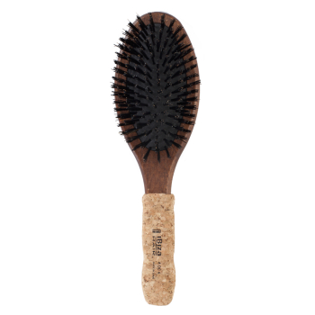 IBIZA HAIR Щетка массажная для волос, щетина кабана, фото 1