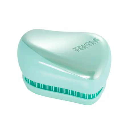 TANGLE TEEZER Расческа для волос / Compact Styler Frosted Teal Chrome - 6