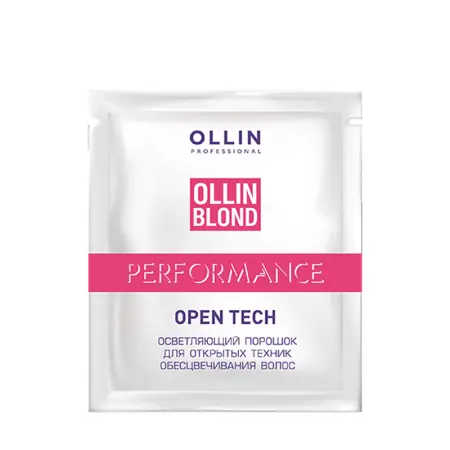 OLLIN PROFESSIONAL Порошок осветляющий для открытых техник обесцвечивания / BLOND PERFORMANCE Open Tech 30 гр - 1