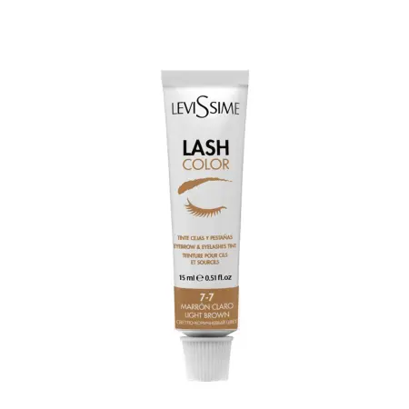 LEVISSIME Краска для бровей и ресниц, № 7.7 светло-коричневый / Lash Color 15 мл - 1