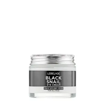 LEBELAGE Крем ампульный для лица с муцином чёрной улитки / Lebelage Ampule Cream Black Snail 70 мл, фото 1