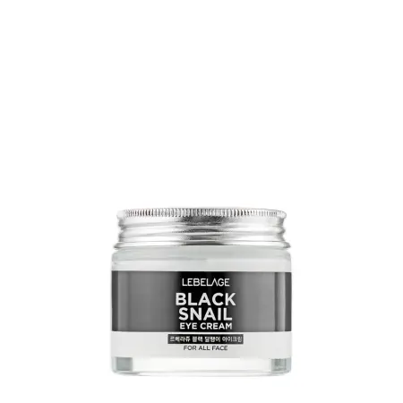 LEBELAGE Крем ампульный для лица с муцином чёрной улитки / Lebelage Ampule Cream Black Snail 70 мл - 1