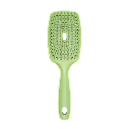 SOLOMEYA Расческа вентилируемая для волос, зеленая / Vented Hair Brush Green - 1