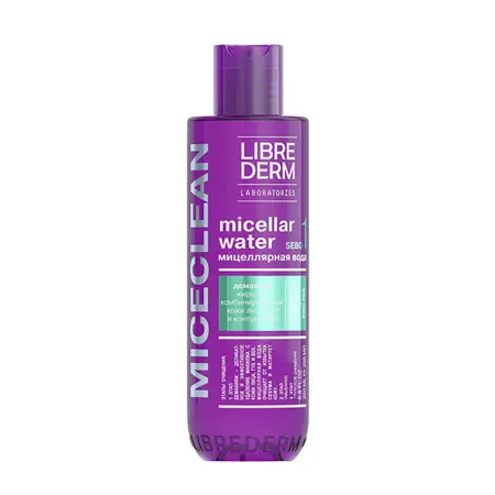 LIBREDERM Вода мицеллярная для жирной и комбинированной кожи / SEBO MICECLEAN 200 мл - 1
