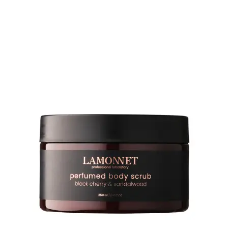 LAMONNET Скраб парфюмированный для тела, черная вишня и сандаловое дерево / LAMONNET 250 мл - 1