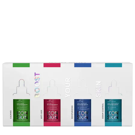 ICON SKIN Набор сывороток-концентратов в мини-формате для всех типов кожи / Smart Boost Your Skin 4 х 15 мл - 1