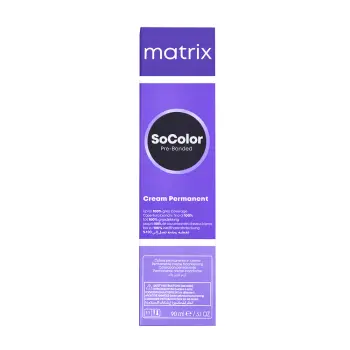 MATRIX 506NA краситель перманентный аммиачный, темный блондин натуральный пепельный / SoColor. beauty Extra. Coverage 90 мл, фото 3