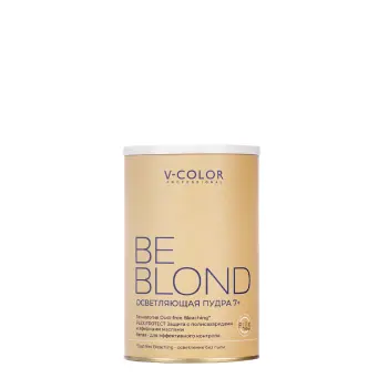 V-COLOR PROFESSIONAL Порошок для осветления белый / BE BLOND 500 гр, фото 1