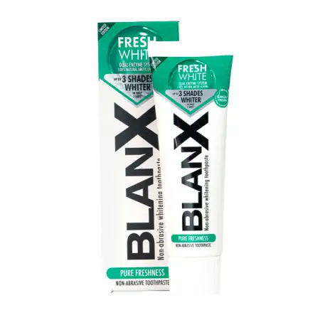 BLANX Паста зубная отбеливающая / Fresh White 75 мл - 2