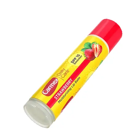 CARMEX Бальзам для губ со вкусом клубники стик / Everyday Protecting Lip Balm Strawberry Stick 4,25гр - 4