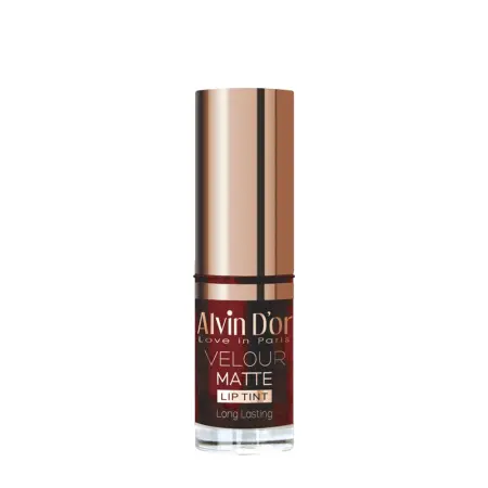 ALVIN D OR Тинт стойкий для губ с матовым финишем, тон 03 малина / velour matt lip tint long lasting 5 мл - 1
