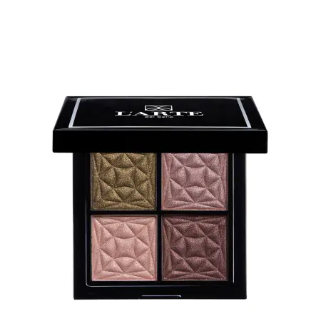 LARTE DEL BELLO Палетка теней, 07 оливково-коричневая / QUADRO ELEGANTO give a glam 8 гр - 1