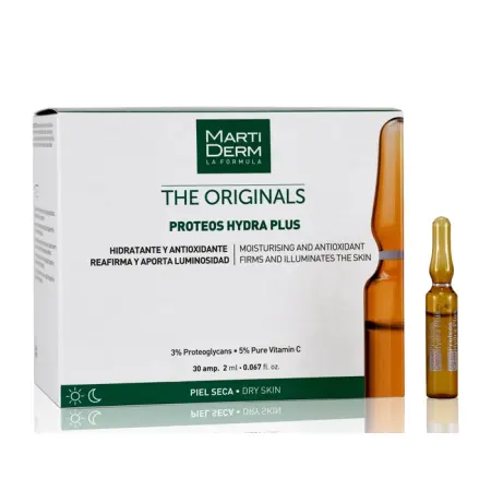MARTIDERM Ампулы для лица Протеос гидра плюс / Ориджиналс 30 х 2 мл - 1