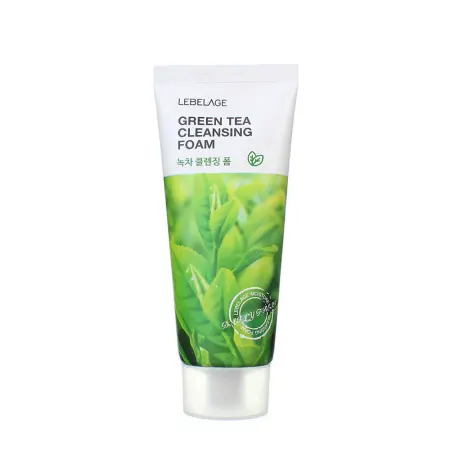 LEBELAGE Пенка для умывания с экстрактом зеленого чая / Lebelage Green Tea Cleansing Foam 100 мл - 1