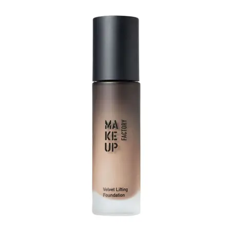 MAKE UP FACTORY Крем тональный с эффектом лифтинга, тон 09 светлый беж / VELVET LIFTING FOUNDATION 30 мл - 1