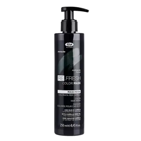 LISAP MILANO Маска оттеночная для волос, антрацит / Re.fresh Color Mask 250 мл - 1