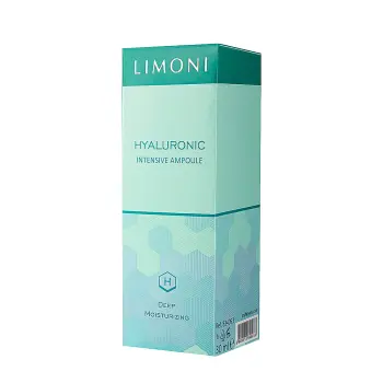LIMONI Сыворотка для лица ультраувлажняющая с гиалуроновой кислотой / Hyaluronic Intensive Ampoule 30 мл, фото 2